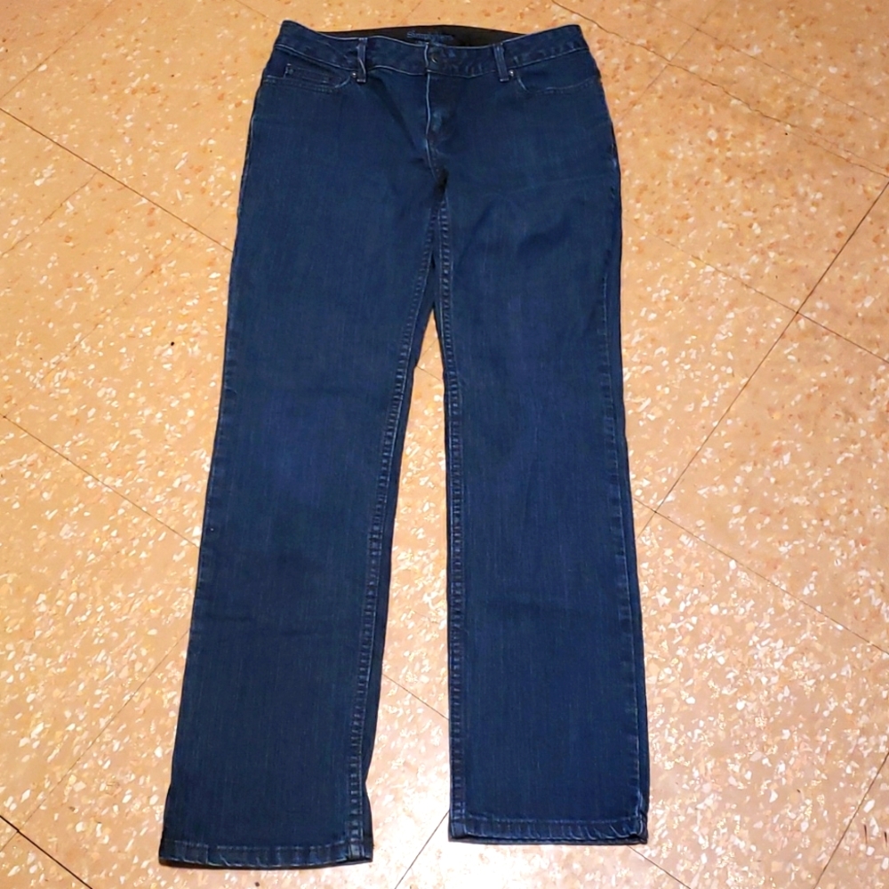👖VERA WANG - SIMPLY VERA STRAIGHT LEG JEANS 👖